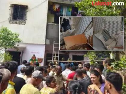 Thane: Fatal accident as slab collapses in four-storey building in Kalyan, four dead | Thane: कल्याणमध्ये चार मजली इमारतीत स्लॅब कोसळून भयंकर दुर्घटना, चार जणांचा मृत्यू Thane: Fatal accident as slab collapses in four-storey building in Kalyan, four dead | Thane: कल्याणमध्ये चार मजली इमारतीत स्लॅब कोसळून भयंकर दुर्घटना, चार जणांचा मृत्यू