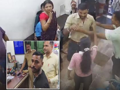 Kalyan Crime News: A migrant youth who had beaten up a Marathi girl and fled was caught by the MNS Workers, beaten up and handed over to the police. | मराठी तरुणीला मारहाण करून पळालेल्या परप्रांतीय तरुणाला मनसैनिकांनी पकडले, चोप देऊन पोलिसांच्या हवाली केले Kalyan Crime News: A migrant youth who had beaten up a Marathi girl and fled was caught by the MNS Workers, beaten up and handed over to the police. | मराठी तरुणीला मारहाण करून पळालेल्या परप्रांतीय तरुणाला मनसैनिकांनी पकडले, चोप देऊन पोलिसांच्या हवाली केले