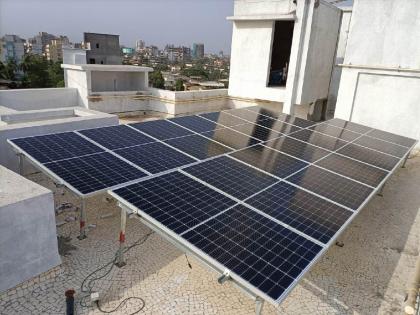 KDMC's foray into solar energy sector, | सौर ऊर्जा क्षेत्रात केडीएमसीची उत्तुंग भरारी, देशातील एकमेव महानगरपालिका ठरली