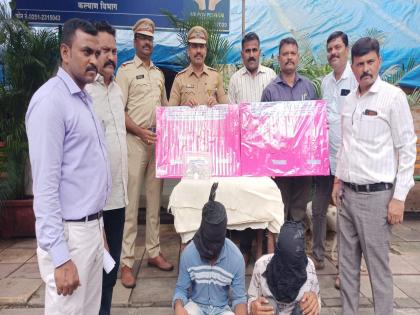 The police arrested the inn thieves who were burglarising the house and seized valuables worth eight lakhs | घरफोडी करणाऱ्या सराईत चोरट्यांना पोलिसांनी केली अटक, आठ लाखाचा मुद्देमाल हस्तगत