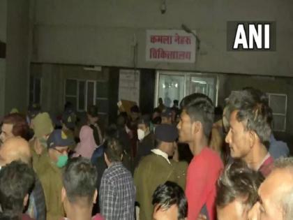 childrens ward of kamla nehru hospital in bhopal mp catches fire some died Shivraj Singh Chouhan | Bhopal Hospital Fire : भोपाळच्या कमला नेहरू रुग्णालयातील लहान मुलांच्या वॉर्डला आग, तीन बालकांचा मृत्यू