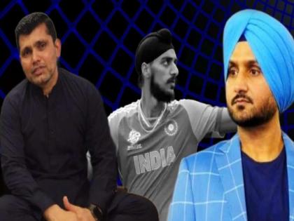 t20 world cup 2024 updates ind vs pak harbhajan singh angry on kamran akmal  | "हे 'नालायक' व्यक्तीच करू शकते", धर्माचा अपमान, अकमलचा माफीनामा पण भज्जीचा संताप कायम