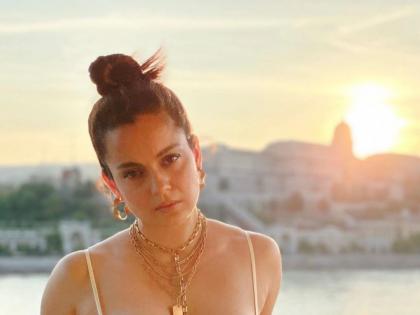 Bold photo of Kangana Ranaut in transparent bralet goes viral | कंगना राणौतचे ट्रान्सपरेंट ब्रालेटमधील बोल्ड फोटो होतायेत व्हायरल