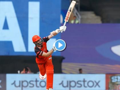 IPL 2022 CSK vs SRH Live Updates Video of Kane Williamson Single Handed Six watch | Kane Williamson One Handed Six Video: एक हात का खेल... केन विल्यमसनने एका हाताने मारलेला उत्तुंग षटकार एकदा बघाच (IPL 2022 CSK vs SRH Live)