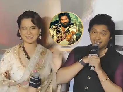 Kangana Ranaut in Pushpa 3 shreyas talpade talk in emergency movie press conference | "पुष्पा ३ मध्ये कंगना रणौतला कास्ट केलं पाहिजे कारण...", श्रेयस तळपदे असं का म्हणाला?