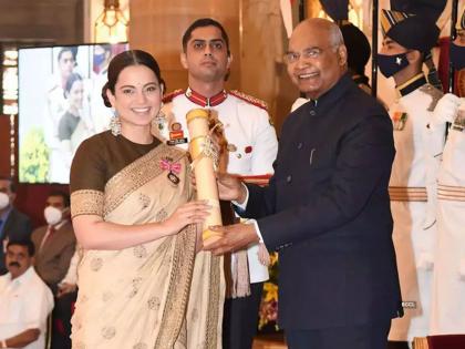 ncp youth congress demands withdrawal padma shri award given to actress kangana ranaut | Kangana Ranaut: कंगना रणौतचा पद्मश्री पुरस्कार परत घ्या; शिवसेनेनंतर राष्ट्रवादी काँग्रेसची मागणी, राष्ट्रपतींना लिहिले पत्र