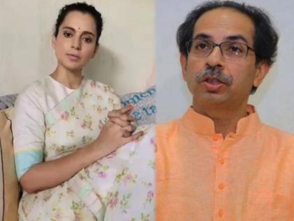 Kangana Ranaut arrived at her home in mumbai, critisized on Maharashtra CM Uddhav Thackeray, Watch Video  | Kangana Ranaut : ...कल तेरा घमंड टुटेगा; उद्धव ठाकरेंचा एकेरी उल्लेख करत कंगनाचा संताप, Video