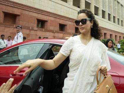 "I was reprimanded by bjp said MP kangana ranaut on farmer protest remark | "मला फटकारलं गेलं...", भाजपकडून मिळालेल्या सल्ल्यावर कंगना यांनी मौन सोडलं; म्हणाल्या...