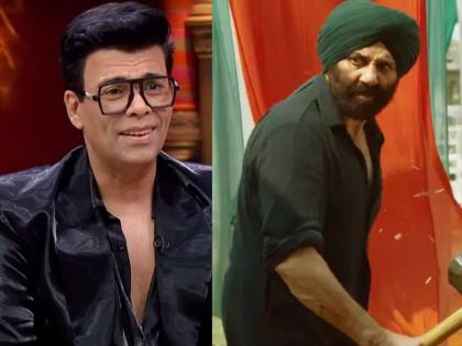 Karan Johar praised sunny deol s gadar 2 success says happy for single screen theatres | 'गदर 2' च्या यशावर करण जोहरची प्रतिक्रिया चर्चेत, म्हणाला, "सिंगल स्क्रीन्ससाठी..."