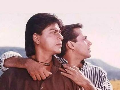 If not Shahrukh-Salman, these 2 actors were the first choice for 'Karan Arjun', elder brother rejected the film for younger brother | शाहरुख-सलमान नाही तर हे २ अभिनेते होते 'करण अर्जुन'साठी पहिली पसंती, मोठ्या भावाने लहान भावासाठी नाकारला सिनेमा