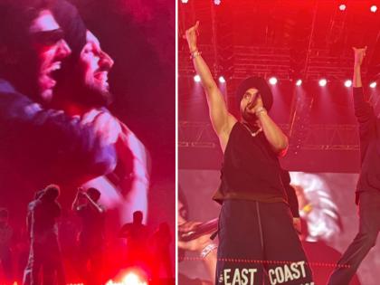 Kartik Aaryan Joins Diljit Dosanjh At His Ahmedabad Concert | 'बॉलिवूड एकीकडे अन् कार्तिक आर्यन...', कॉन्सर्टमध्ये दिलजीत दोसांझने केलं 'रूह बाबा"चं कौतुक