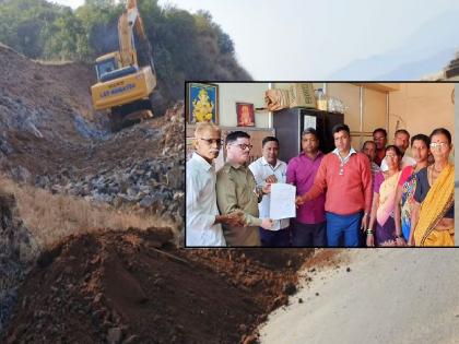 Inconvenience of students and villagers due to closure of traffic on Karul Ghat road for dualization of highway | Sindhudurg: करूळ घाट मार्ग बंद; विद्यार्थी, ग्रामस्थांची गैरसोय