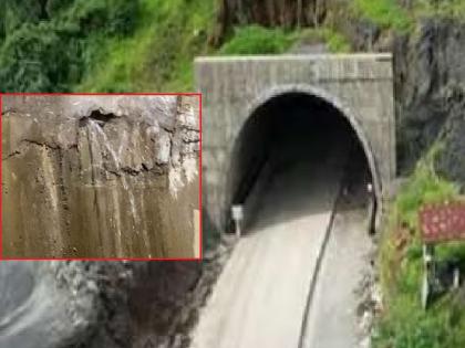 Leakage in Kashedi tunnel on Mumbai-Goa highway, inspection by experts  | मुंबई-गोवा महामार्गावरील कशेडी बोगद्याला गळती, तज्ज्ञांकडून पाहणी 