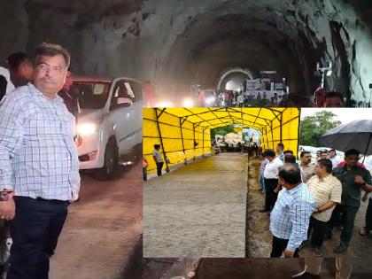 One tunnel in Kashedi will be completed by Ganeshotsav says Minister Ravindra Chavan | कशेडीतील एक बोगदा गणेशोत्सवापर्यंत पूर्ण होणार - मंत्री रवींद्र चव्हाण