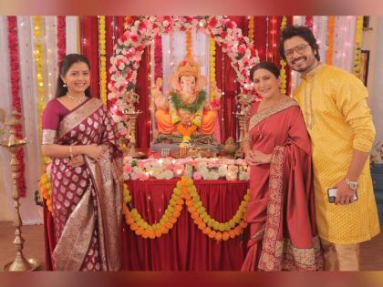 marathi tv serial celebrate ganesh chaturthi | मोहित्यांच्या घरी गणेशोत्सवाची धामधूम; थाटात होणार गणरायाचं आगमन