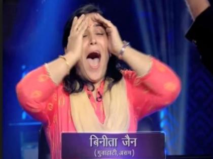 KBC 10: Binita Jain became the first crorepati of this season | KBC 10: या सीजनच्या पहिल्या करोडपती बनल्या बिनीता जैन, पण 7 करोड जिंकण्याचे होणार का स्वप्न पूर्ण?