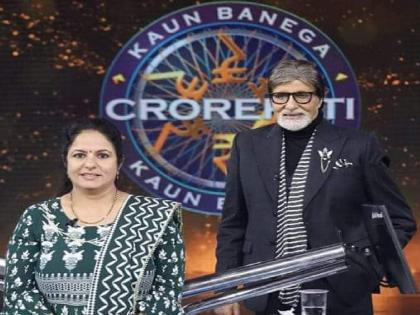 Kolhapur's Kavita Chawla became the first millionaire in the 14th episode of Kaun Banega Crorepati | जगात भारी 'आम्ही कोल्हापुरी', KBC'त कविता चावला बनल्या 'करोडपती'