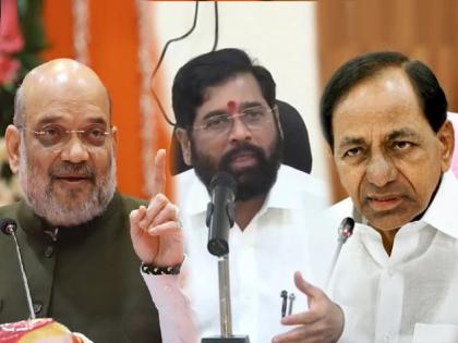 telangana bjp chief hits out at cm kcr that several eknath shinde in trs party | BJP On K Chandrasekhar Rao: “तुमच्या पक्षातही अनेक एकनाथ शिंदे आहेत”; भाजपचा मुख्यमंत्री केसीआर यांना सूचक इशारा