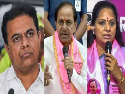 There is a rift in the KCR family. Who will be the successor to BRS; KTR or K. Kavita? | KCR कुटुंबात घमासान BRS चा उत्तराधिकारी कोण; केटीआर की के. कविता कुणाला मिळणार कमान? There is a rift in the KCR family. Who will be the successor to BRS; KTR or K. Kavita? | KCR कुटुंबात घमासान BRS चा उत्तराधिकारी कोण; केटीआर की के. कविता कुणाला मिळणार कमान?