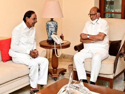 "All the opposition parties are coming together, we will meet soon and decide our direction," said Chandrasekhar Rao | 'सर्व विरोधी पक्ष एकत्र येत आहेत, लवकरच संयुक्त बैठक घेऊन आमची दिशा ठरवू'-के. चंद्रशेखर राव