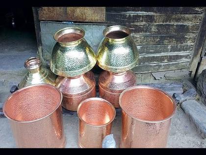  The copper-brass utensils from the kitchen have expired | स्वयंपाकघरातून तांबा-पितळेची भांडी झाली कालबाह्य