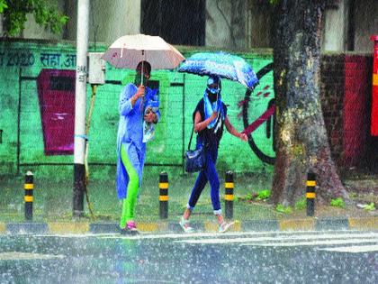 More rain in western suburbs than east of Mumbai | मुंबई पूर्वपेक्षा पश्चिम उपनगरात अधिक पाऊस