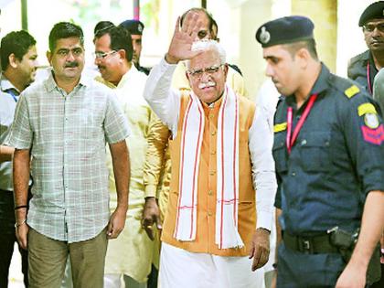 Khattar CM in Haryana; Chautala Deputy Chief Minister | हरयाणात खट्टर मुख्यमंत्री; चौटाला उपमुख्यमंत्री