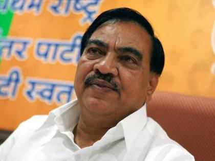 ... So Eknath Khadse avoided going to the ED office, explained by letter | ... म्हणून ईडी कार्यालयात जाणं खडसेंनी टाळलं, पत्राद्वारे केलं स्पष्टीकरण