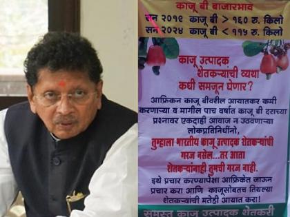 The work of Uddhav Sena to put up board regarding cashew growers, Deepak Kesarkar allegation | 'तो' फलक लावण्याचे काम उद्धव सेनेचे, दीपक केसरकर यांचा आरोप