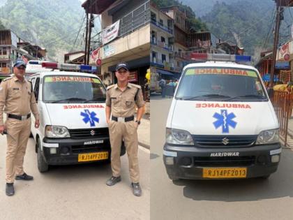 kedarnath dham yatra ambulance booked avoid traffic | हद्दच झाली राव! वाहतूक कोंडी टाळण्यासाठी बुक केली रुग्णवाहिका अन्...; 'अशी' झाली पोलखोल kedarnath dham yatra ambulance booked avoid traffic | हद्दच झाली राव! वाहतूक कोंडी टाळण्यासाठी बुक केली रुग्णवाहिका अन्...; 'अशी' झाली पोलखोल