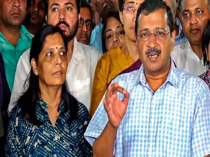 'Arvind Kejriwal wants to make his wife Chief Minister, BJP attack | 'लालू-राबडी मॉडलचे अनुकरण; केजरीवालांना पत्नीला मुख्यमंत्री बनवायचेय', भाजपचा हल्लाबोल