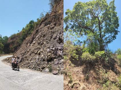 Danger of landslides in Kelghar Ghat Satara, need to take measures before the onset of monsoon | Satara: केळघर घाटात दरड कोसळण्याचा धोका!, पावसाळा सुरू होण्यापूर्वी उपाययोजना करण्याची गरज