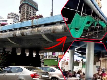 Encroachment under the indias first flyover Kemps Corner lot of people staying under bridge | देशातील पहिल्या उड्डाणपुलाखाली अतिक्रमण; कपाटं, बेड मांडून थाटले जाताहेत संसार!