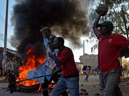 violence erupts in Kenya after elections | केनियामध्ये निवडणुकीनंतरच्या हिंसाचारात 5 ठार