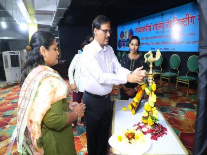 State level school weightlifting sports two-day competition begins Inauguration by District Collector |  राज्यस्तरीय शालेय वेटलिफ्टिंग क्रीडाच्या दोन दिवसीय स्पर्धा सुरु; जिल्हाधिकाऱ्यांकडून उद्घाटन