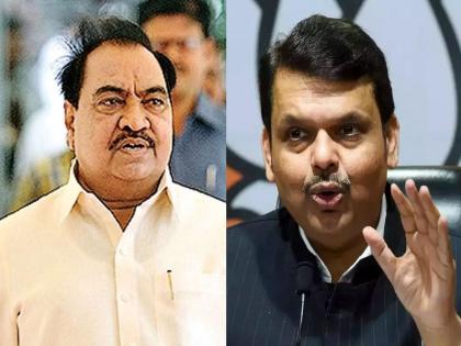 Why did you work under me for 40 years if I was worthless; Eknath Khadse's question to Devendra Fadnavis | मी नालायक होतो तर तुम्ही माझ्या हाताखाली ४० वर्ष का काम केले; खडसेंचा फडणवीसांना सवाल