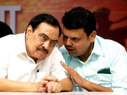 bjp leader devendra fadnavis gives advice to eknath khadse | नाराज झालेल्या एकनाथ खडसेंना फडणवीसांचा सल्ला; म्हणाले...