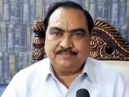 Eknath Khadse's reply to Mangesh Chavan, 'MLAs should raise questions in the Legislative Assembly, not in the square' | 'आमदारांनी चौकात नाही, विधानसभेत प्रश्न मांडावे’, एकनाथ खडसे यांचे मंगेश चव्हाणांना उत्तर