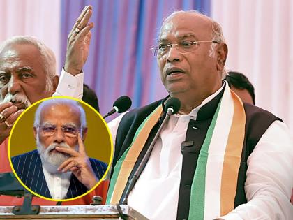 South India became BJP free says Mallikarjun Kharge congress winning karnataka assembly election result 2023 | काँग्रेसमुक्त करण्याच्या प्रयत्नात दक्षिण भारत भाजपमुक्त झाला, मलिक्कार्जुन खर्गेंचा निशाणा