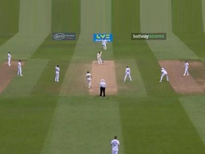 Ashes 2023 video Usman Khawaja trapped special fielding plan ben stokes England clean bowled ollie robinson | Ashes 2023: शतकवीर ख्वाजासाठी लावली 'गल्ली क्रिकेट'ची फिल्डिंग, मिळवली विकेट