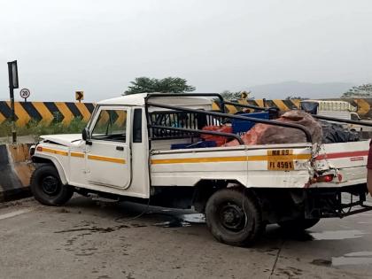 Trailer collided with three vehicles in Bhoste Ghat, five seriously injured | रत्नागिरी: भोस्ते घाटात ट्रेलरची तीन वाहनांना धडक, पाचजण गंभीर जखमी