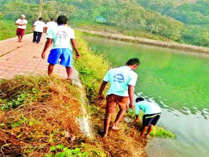 Paddahkhind dam safety is used for safety, washing, utensils and toilets | पापडखिंड धरणाची सुरक्षा धोक्यात, धुणी, भांडी अन् शौचासाठी वापर