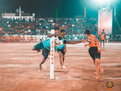 32nd junior National Kho Kho Tournament: hosts Maharashtra registered Impressive win over Jharkhand | ३२ वी किशोर-किशोरी राष्ट्रीय खो खो स्पर्धा : यजमान महाराष्ट्राच्या झारखंडवर शानदार विजय