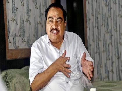 I will no longer be contesting, but...; Eknath Khadse retirement from politics? | मी यापुढे निवडणूक लढवणार नाही, पण...; एकनाथ खडसेंची राजकारणातून निवृत्ती?