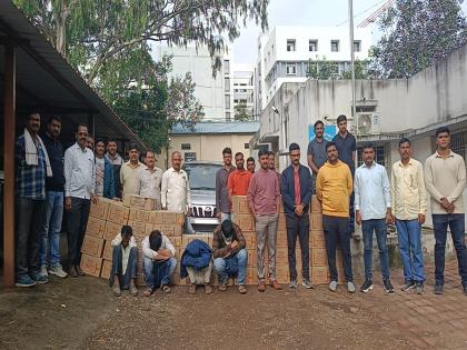 11,000 bottles of fake country liquor seized in Khultabad; Excise department takes action | खुलताबादमध्ये बनावट देशी दारूच्या ११ हजार बॉटल जप्त; एक्साइज विभागाची कारवाई 11,000 bottles of fake country liquor seized in Khultabad; Excise department takes action | खुलताबादमध्ये बनावट देशी दारूच्या ११ हजार बॉटल जप्त; एक्साइज विभागाची कारवाई