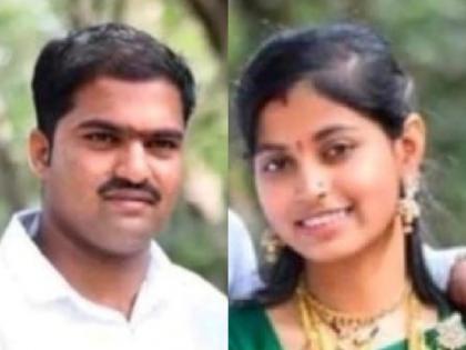 A couple from Khupire killed, two children injured after their car fell into a ditch in Ainapur Karnataka | Kolhapur: कार खड्ड्यात कोसळून खुपिरेतील दाम्पत्य ठार, दोन मुले जखमी