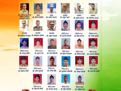 President's Police Gallantry Medal announced to 28 police officers and enforcers | २८ पोलिस अधिकारी व अंमलदारांना राष्ट्रपती पोलिस शौर्य पदक जाहीर