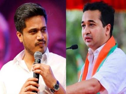 BJP MLA Nitesh Rane has also criticized NCP MLA Rohit Pawar. | रोहित पवार उद्या रशियाचे राष्ट्रध्यक्ष पुतिन यांनाही सल्ला देतील; नितेश राणेंचा टोला