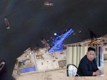 The giant ship capsized before it was launched, the world laughed, now Kim Jong Un has severely punished the culprits, four have been arrested | जलावतरणापूर्वीच महाकाय जहाज उलटलं, जगासमोर हसं झालं, आता किम जोंगने दोषींना केली कठोर शिक्षा, चार अटकेत The giant ship capsized before it was launched, the world laughed, now Kim Jong Un has severely punished the culprits, four have been arrested | जलावतरणापूर्वीच महाकाय जहाज उलटलं, जगासमोर हसं झालं, आता किम जोंगने दोषींना केली कठोर शिक्षा, चार अटकेत