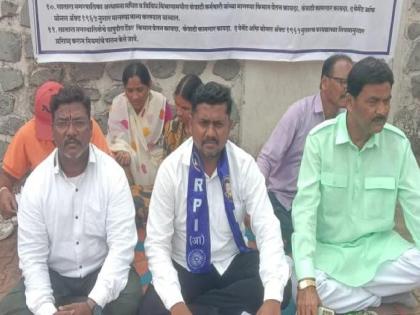 Pay wages as per Minimum Wage Act, hunger strike of contractual employees of Satara Municipality | किमान वेतन कायद्याप्रमाणे वेतन द्या, सातारा पालिकेतील कंत्राटी कर्मचाऱ्यांचे उपोषण